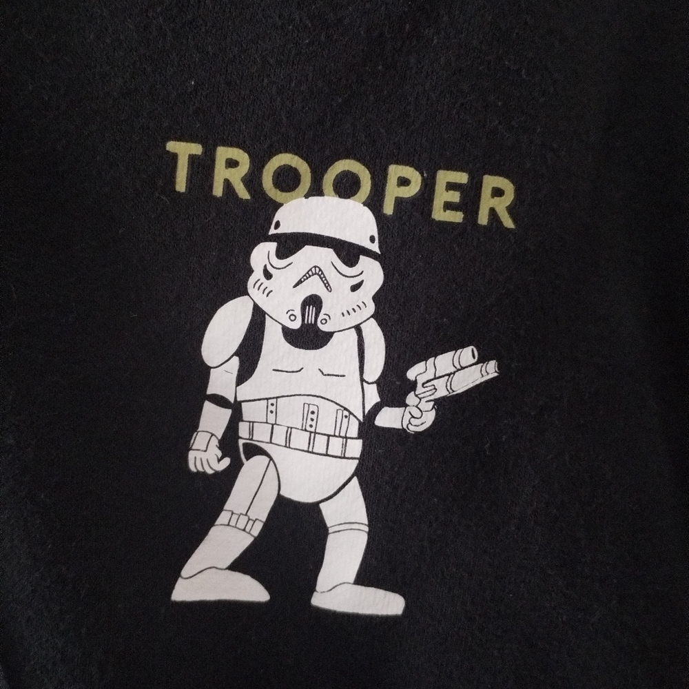 Amazon Essentials Star Wars Trooper Black Full Zi… - image 3